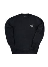 Ανδρικό φούτερ Henry clothing-3-669-sweatshirt premium brand logo μαύρο