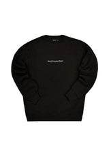 Ανδρικό φούτερ Henry clothing-3-671-sweatshirt premium brand logo μαύρο