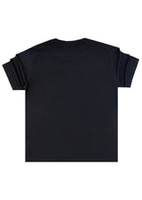 Ανδρική κοντομάνικη μπλούζα Henry clothing-3-714-premium brand t-shirt μαύρο