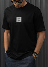 Ανδρική κοντομάνικη μπλούζα Henry clothing-3-714-premium brand t-shirt μαύρο
