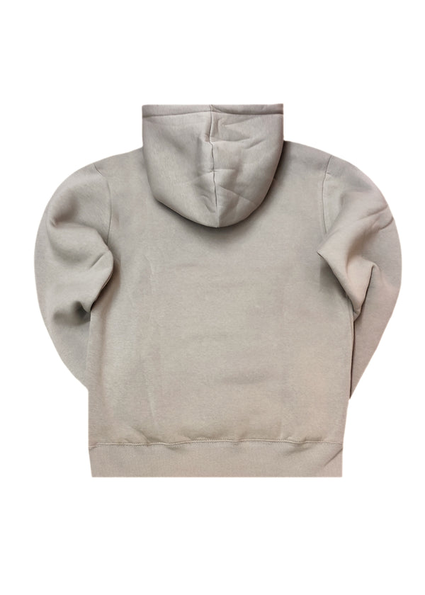 Ανδρικό φούτερ με κουκούλα Henry Clothing- 3-750 -lightbrown hoodie