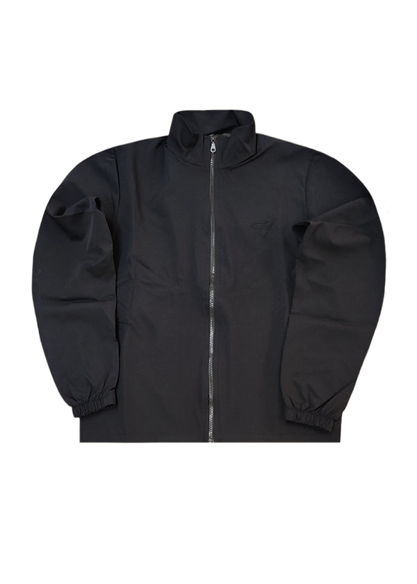 Ανδρική υφασμάτινη ζακέτα Henry clothing - 3-772 - black