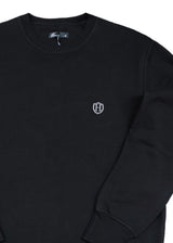 HENRY CLOTHING - Ανδρικό φούτερ H Refular Fit - Μαύρο 3-802