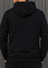 HENRY CLOTHING - Ανδρικό φούτερ με κουκούλα Henry Originals - Μαύρο 3-803