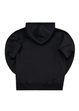 Ανδρικό φούτερ με κουκούλα Henry clothing-3-949-hoodie round logo gold μαύρο