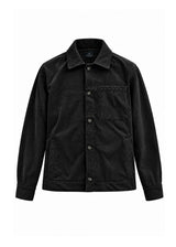 VITTORIO - Ανδρικό overshirt  κοτλέ- Μαύρο 300-2627-RENATO