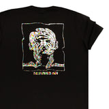 Ανδρική κοντομάνικη μπλούζα Prod - 31603 - iridescent logo μαύρο