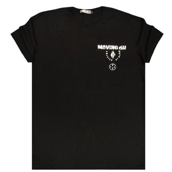 Prod - 31603 - iridescent t-shirt - black