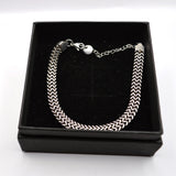 Gang - GNG028 - high quality stainless steel bracelet - silver