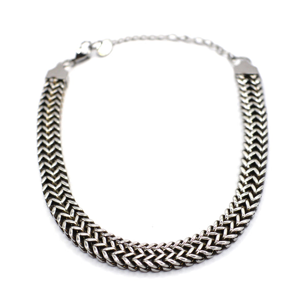 Gang - GNG028 - high quality stainless steel bracelet - silver