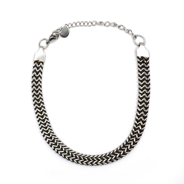 Gang - GNG028 - high quality stainless steel bracelet - silver