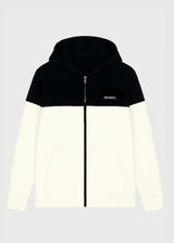 Ανδρική ζακέτα με τρέσα Vinyl Art Clothing -32332-02-Line Motion Zip Hoodie λευκή