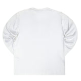 Vinyl art clothing - 33500-02 - textured crew tee - white