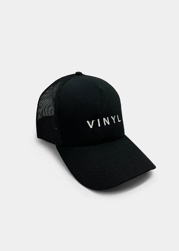 Καπέλο μαύρο με κέντημα - Vinyl Art Clothing -  33552-01 - crafted logo baseball hat μαύρο