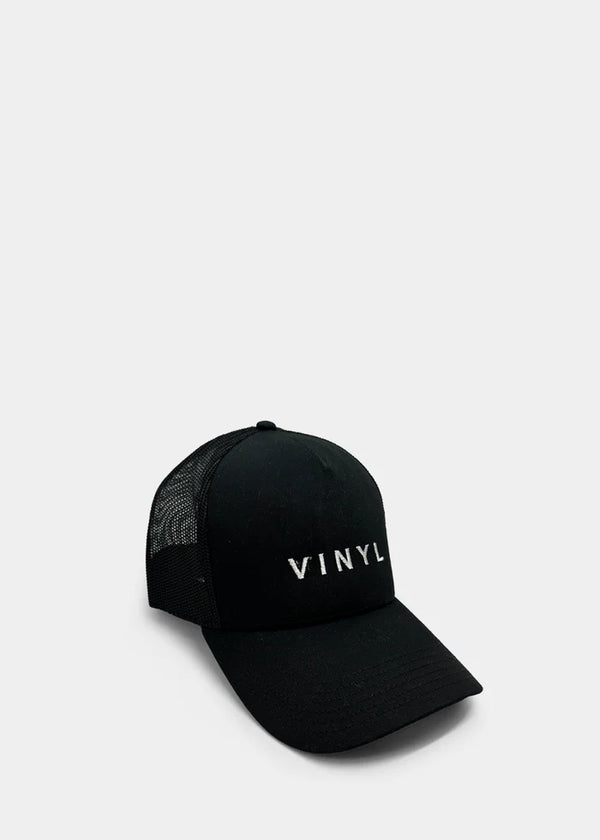 Καπέλο μαύρο με κέντημα - Vinyl Art Clothing -  33552-01 - crafted logo baseball hat μαύρο