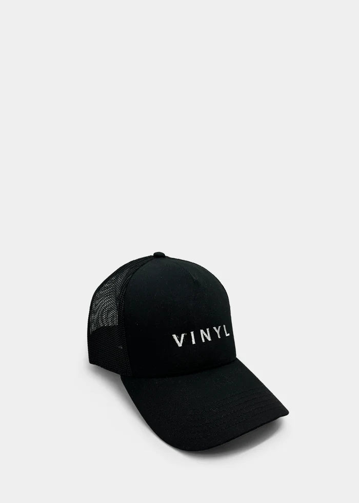 Καπέλο μαύρο με κέντημα - Vinyl Art Clothing -  33552-01 - crafted logo baseball hat μαύρο