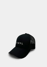 Καπέλο μαύρο με κέντημα - Vinyl Art Clothing -  33552-01 - crafted logo baseball hat μαύρο