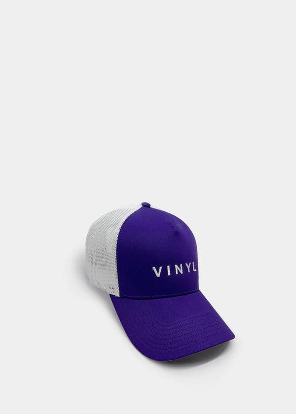 Καπέλο μωβ με κέντημα - Vinyl Art Clothing -  33552-22 - crafted logo baseball hat μωβ
