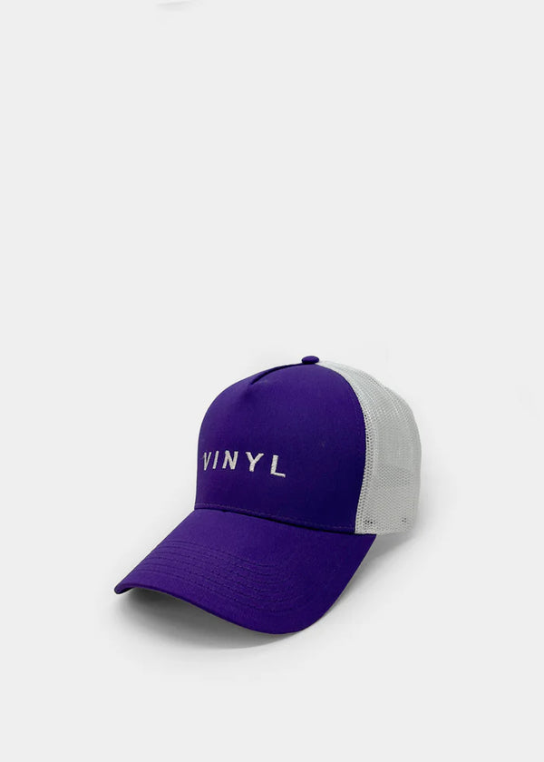 Καπέλο μωβ με κέντημα - Vinyl Art Clothing -  33552-22 - crafted logo baseball hat μωβ