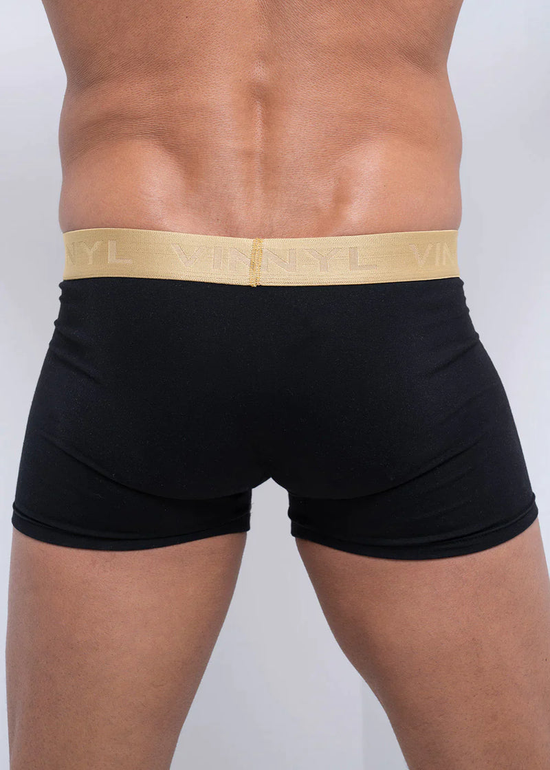 Vinyl art clothing - 90310-12 - boxer gold - black