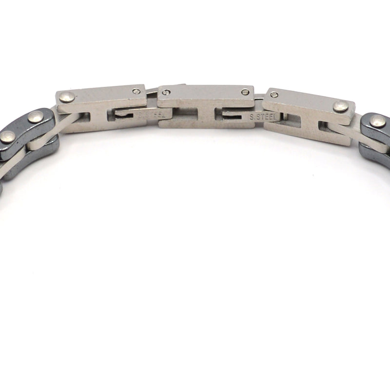 Gang - GNG025 - high quality stainless steel bracelet - silver