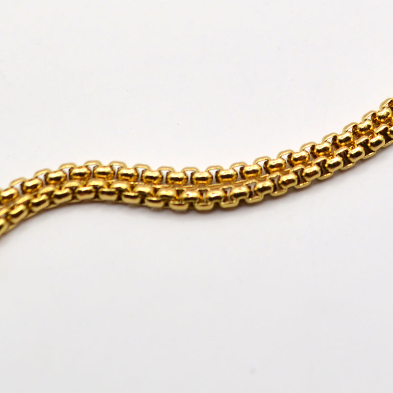 Gang - GNG108 - high quality box chain - gold