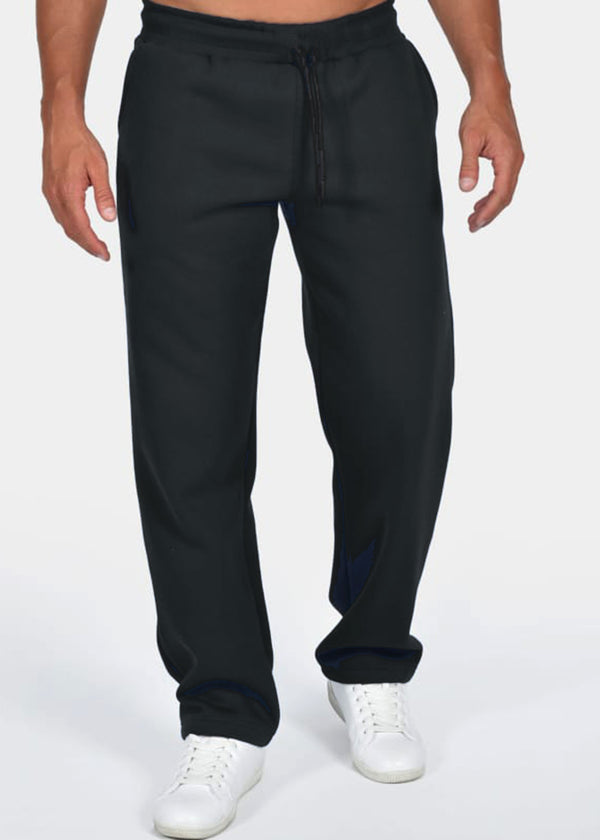 Ανδρική φόρμα Clever - CF-25350 - simple jogger pants μαύρο