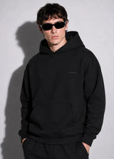 VINYL ART CLOTHING - Ανδρικό φούτερ με κουκούλα Modern basic hoodie - Μαύρο 35820-01