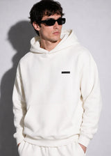 VINYL ART CLOTHING - Ανδρικό φούτερ με κουκούλα Modern basic hoodie - Λευκό 35820-02