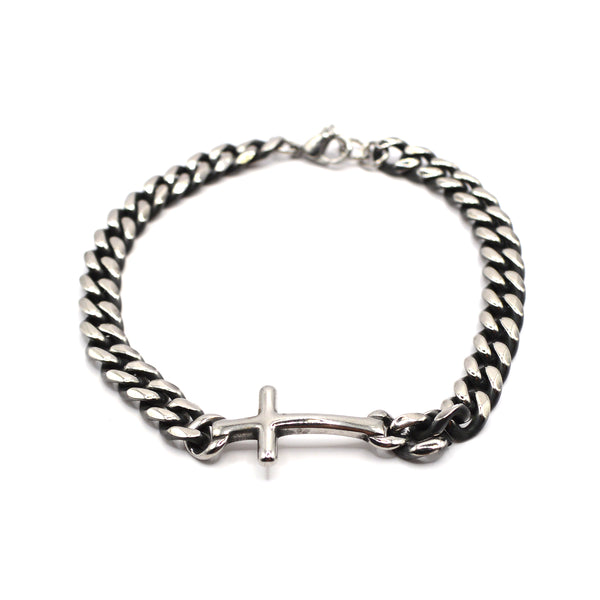 Gang - GNG032 - high quality stainless steel bracelet - silver