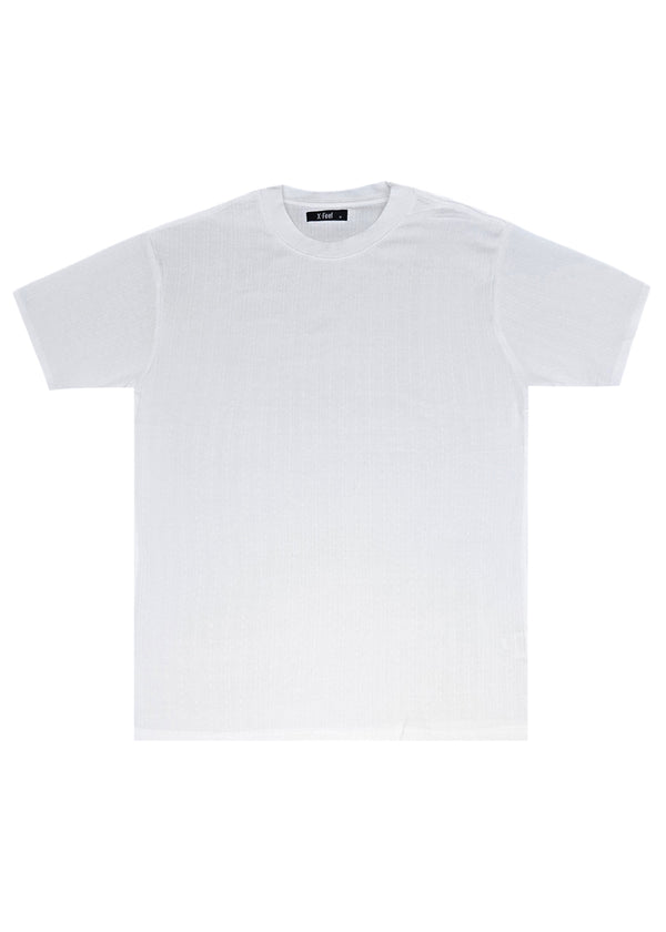 Κοντομάνικη μπλούζα GUF - 3C518 - slim fit gallicism t-shirt λευκό