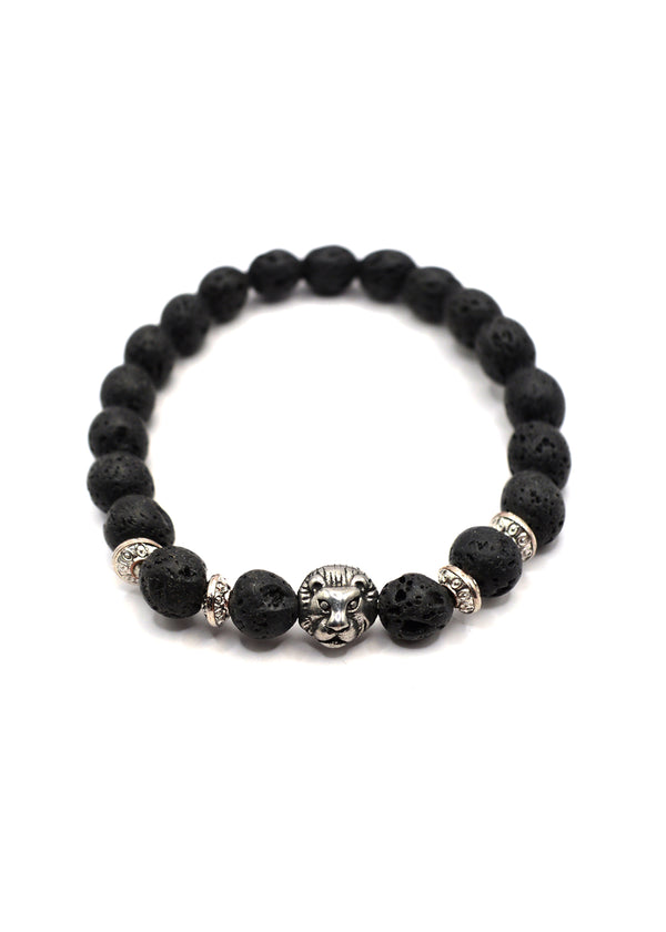 GUF - GNG065 - high quality lion bracelet - black