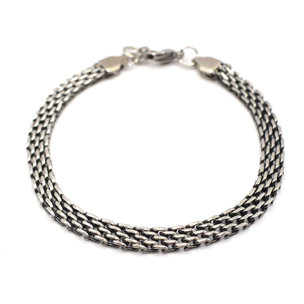 Gang - GNG030 - high quality stainless steel bracelet - silver