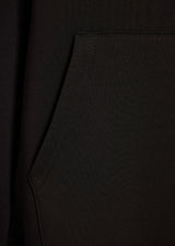 Ανδρικό μακρυμάνικο φούτερ με κουκούλα Vinyl Art Clothing - 47425-01 - iconic sleeve hoodie cotton regular fit μαύρο