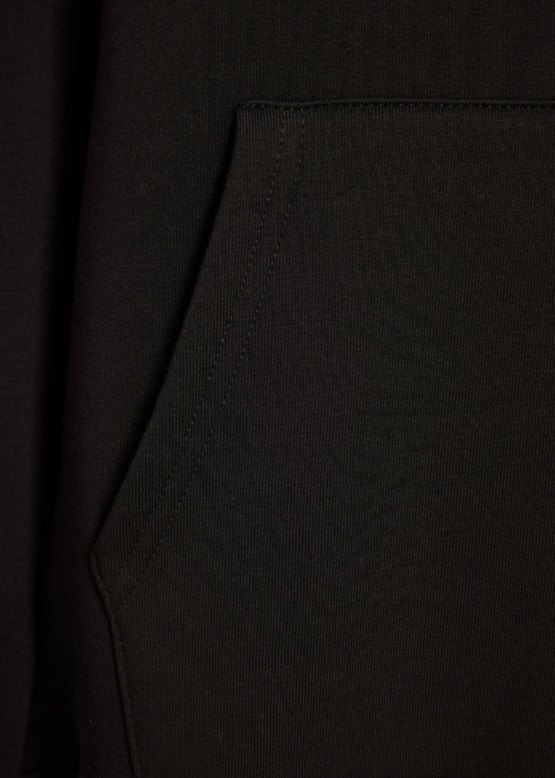 Ανδρικό μακρυμάνικο φούτερ με κουκούλα Vinyl Art Clothing - 47425-01 - iconic sleeve hoodie cotton regular fit μαύρο