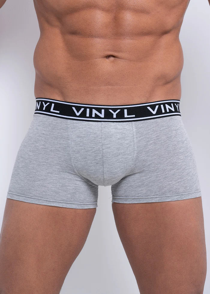 Vinyl art clothing - 70310-12 - boxer black grey - grey