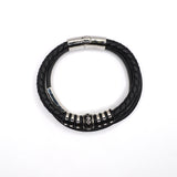 Gang - GNG034 - high quality dermatine bracelet - black