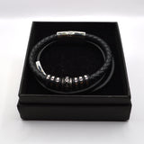 Gang - GNG034 - high quality dermatine bracelet - black