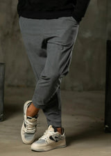 HENRY CLOTHING Ανδρικό παντελόνι κοτλέ γκρι 8-032-grey