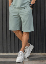HENRY CLOTHING - Ανδρική βερμούδα υφασμάτινη -  Βεραμάν 5-206