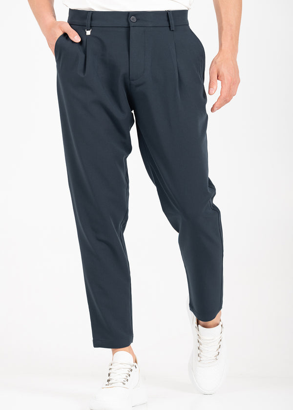 Ανδρικό υφασμάτινο παντελόνι - VITTORIO - 500-25-ARZANO - fabric pants regular fit μπλε