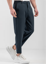Ανδρικό υφασμάτινο παντελόνι - VITTORIO - 500-25-MAJORCA - fabric pants loose fit μπλε