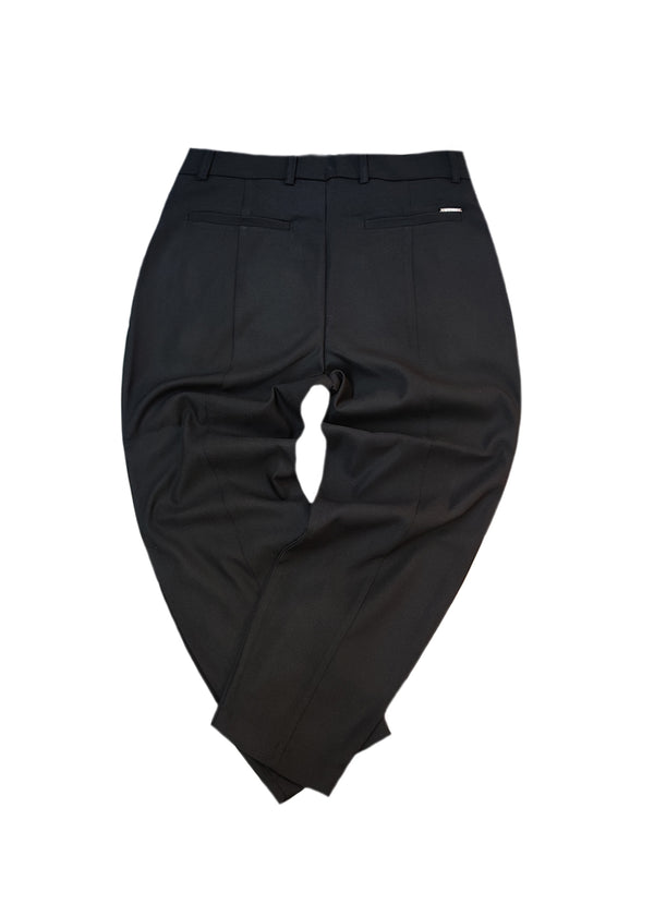 Ανδρικό υφασμάτινο παντελόνι  Vittorio - 500-2526-BAREZZI - fabric japanese pants μαύρο