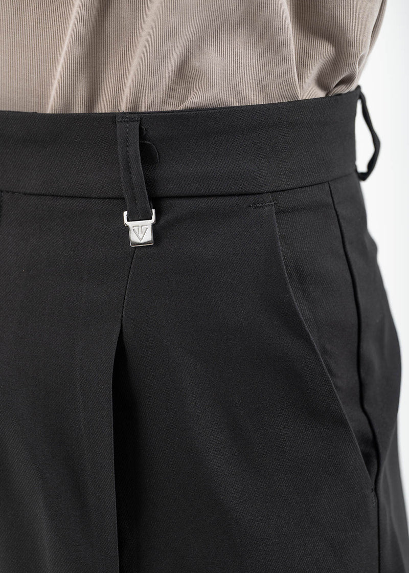 Ανδρικό υφασμάτινο παντελόνι  Vittorio - 500-2526-BAREZZI - fabric japanese pants μαύρο