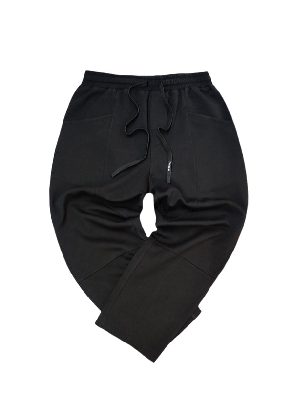 Ανδρικό παντελόνι Vittorio - 500-2526-FORMIA - formal pants loose fit μαύρο