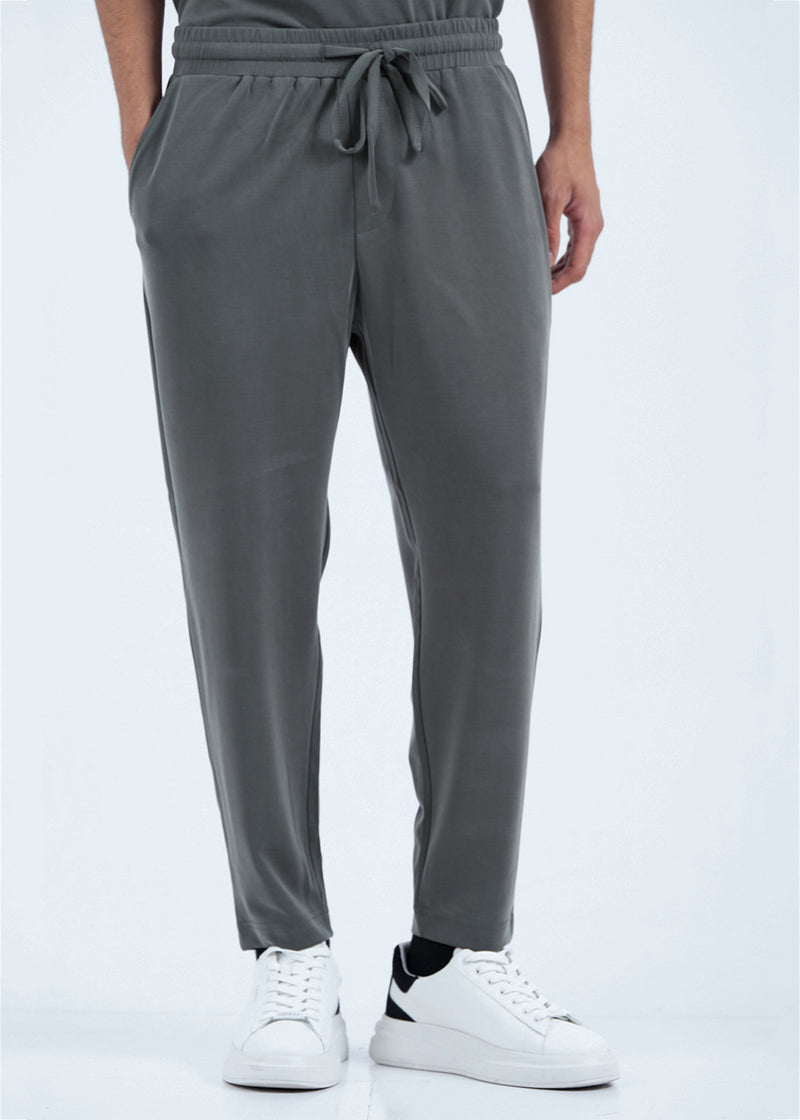 Ανδρικό παντελόνι ριπ Vittorio - 500-2526-JORDAN - ripped pants loose fit ανθρακί