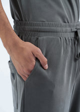 Ανδρικό παντελόνι ριπ Vittorio - 500-2526-JORDAN - ripped pants loose fit ανθρακί