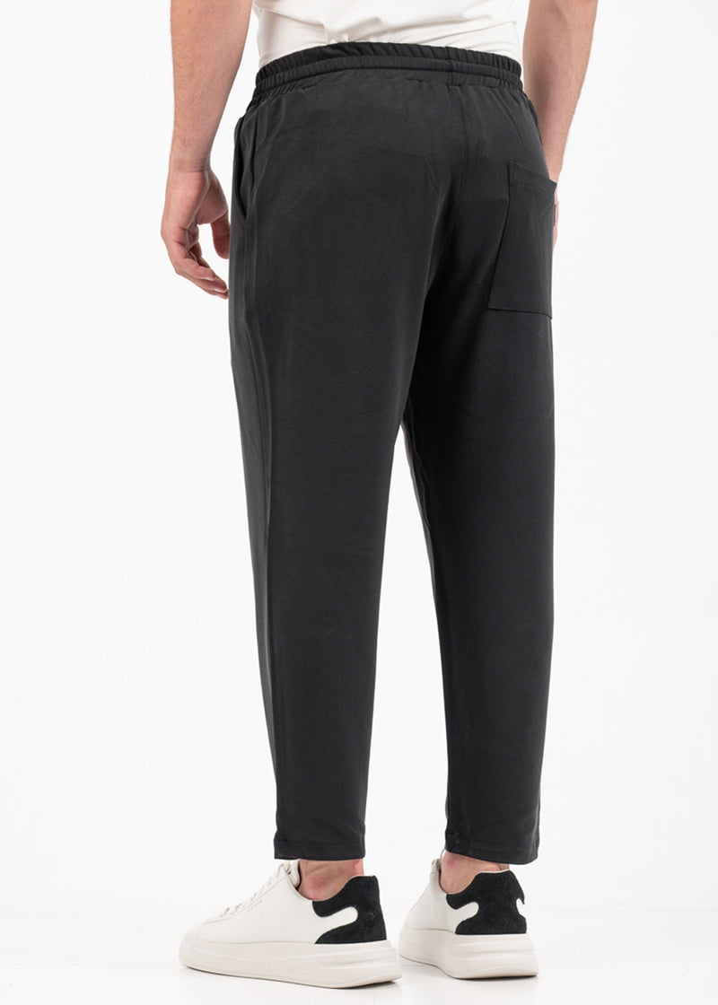 Ανδρικό παντελόνι Vittorio - 500-2526-JORDAN-BLACK - formal pants loose fit