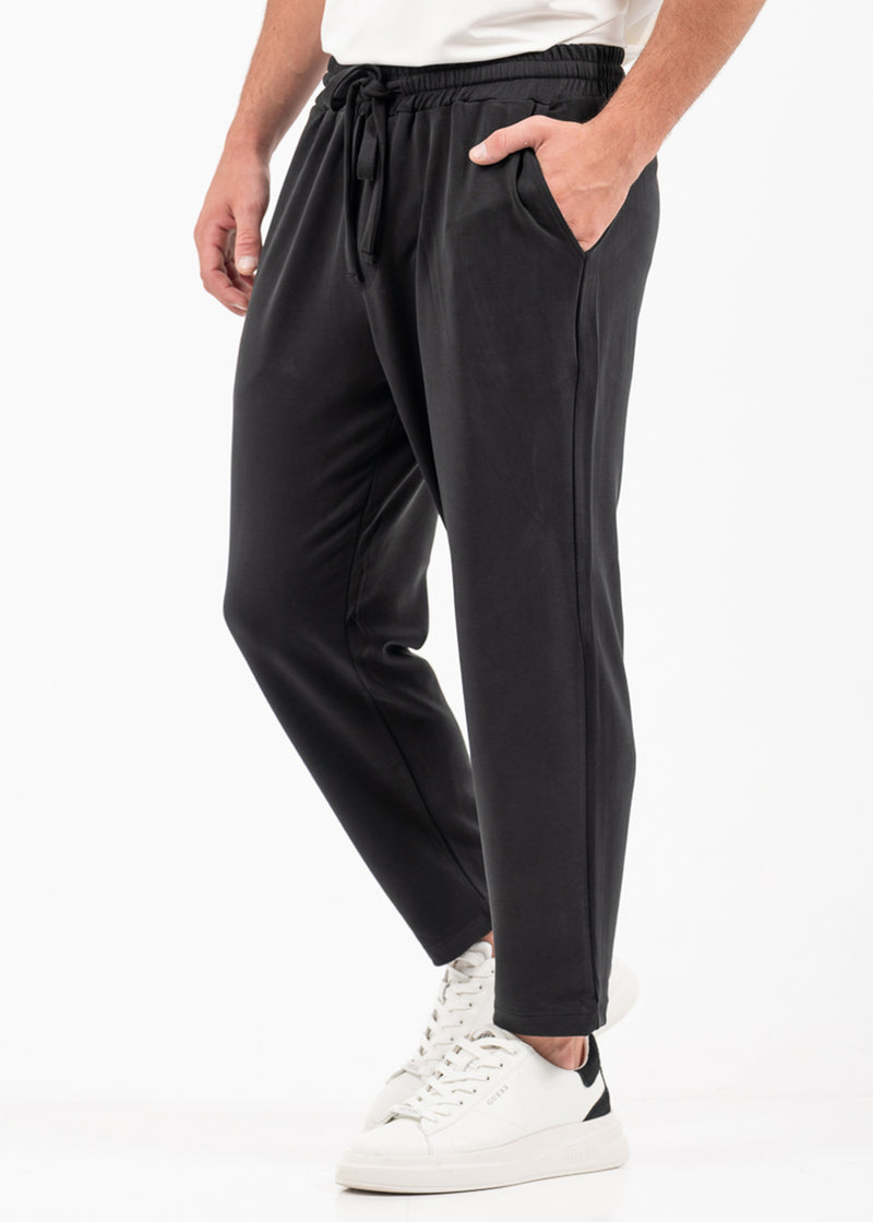 Ανδρικό παντελόνι Vittorio - 500-2526-JORDAN-BLACK - formal pants loose fit