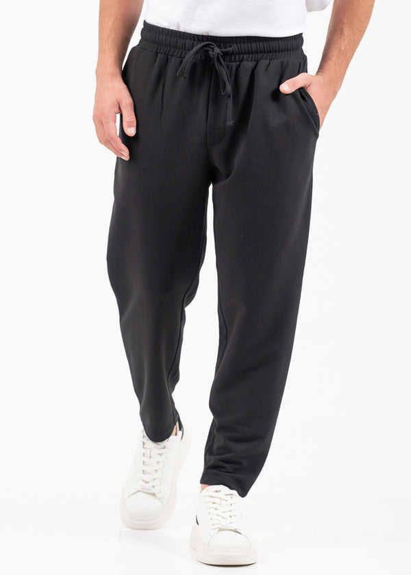 Ανδρικό παντελόνι Vittorio - 500-2526-SENTO-BLACK - formal pants loose fit